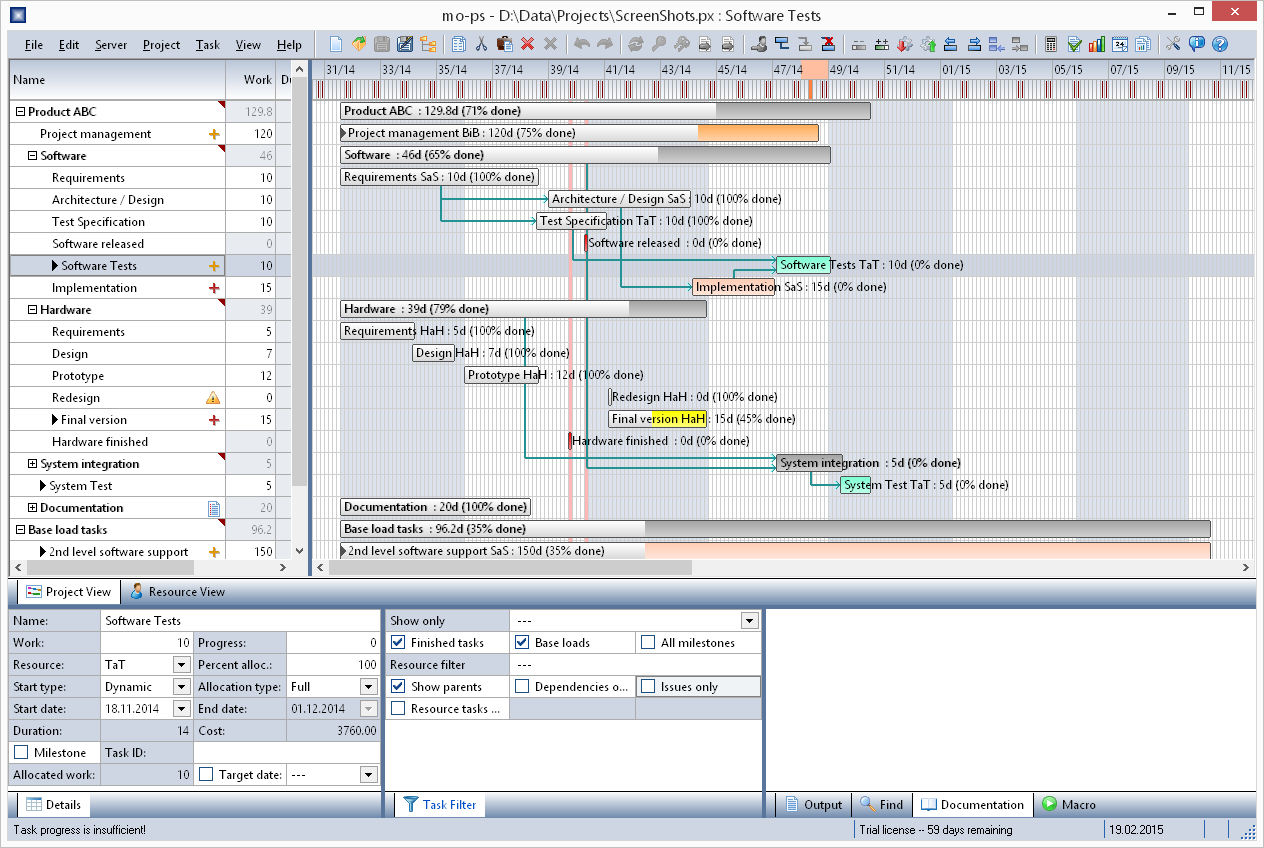 mo-ps 1.01.2364 software screenshot