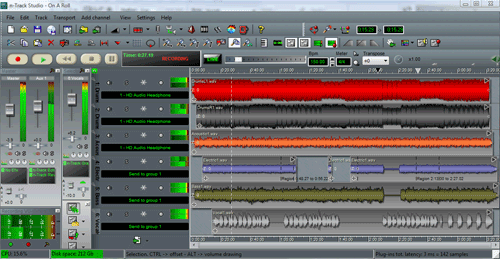 n-Track Studio 8.1.3.3445 software screenshot
