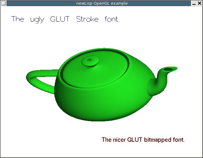 newLISP 10.5.4 software screenshot