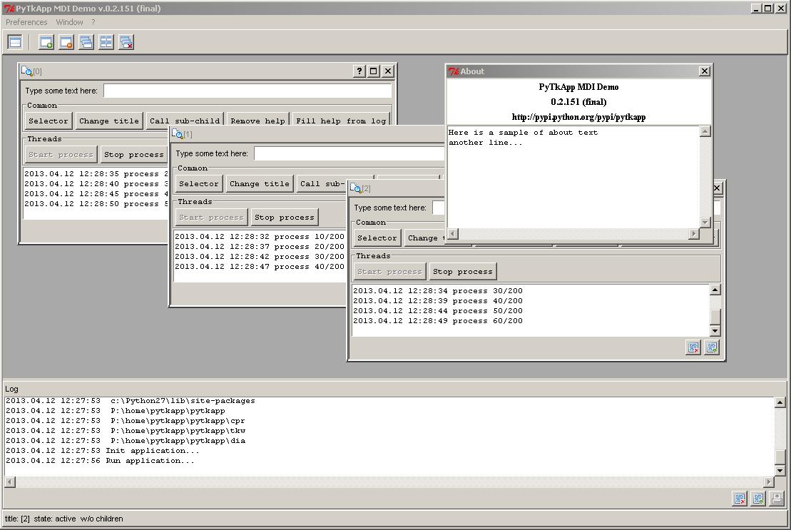 pytkapp 0.3.70.3 Alpha software screenshot
