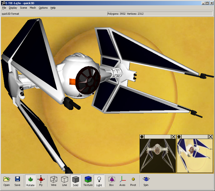 quick3D Professional 4.0 software screenshot