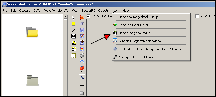 sImgurUploader 1.0.3.2 software screenshot