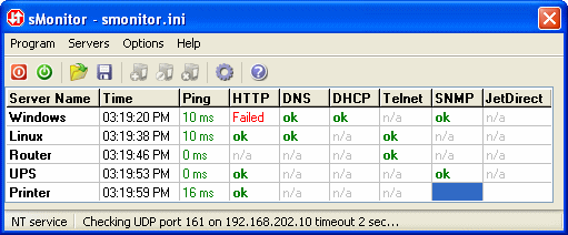sMonitor 4.3.3199 software screenshot