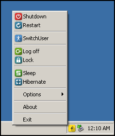 sTray 1.0.0.1 software screenshot