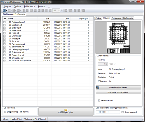se-rm PlotManager PDF 1.2.5 software screenshot