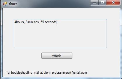 system timer 1.1 software screenshot