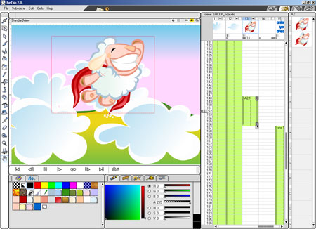 the TAB 2.2 software screenshot