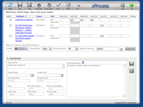 xProcess 3.5.2 software screenshot
