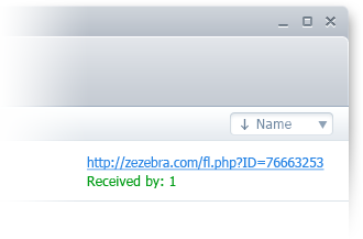 zeZebra 1.3.1.17 software screenshot